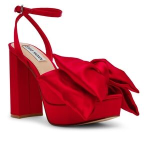 Steve Madden Lively Platform Bow Shoes